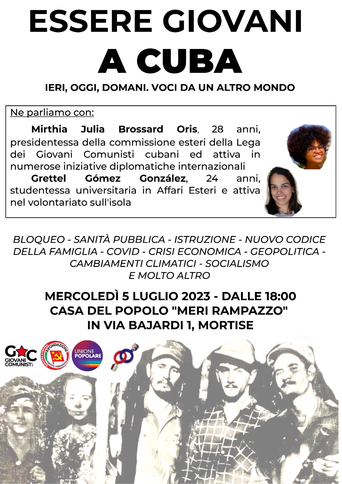 ESSERE GIOVANI A CUBA